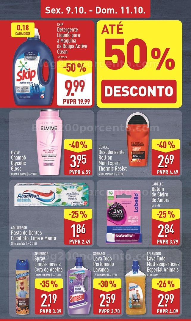 Antevisão Folheto ALDI Promoções de 4 a 10 outubro